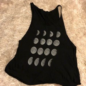 Brandy Melville Moon Phase Graphic Tank